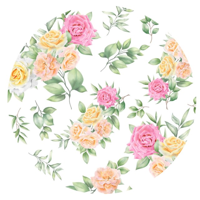 Muffinaufleger Blümchen