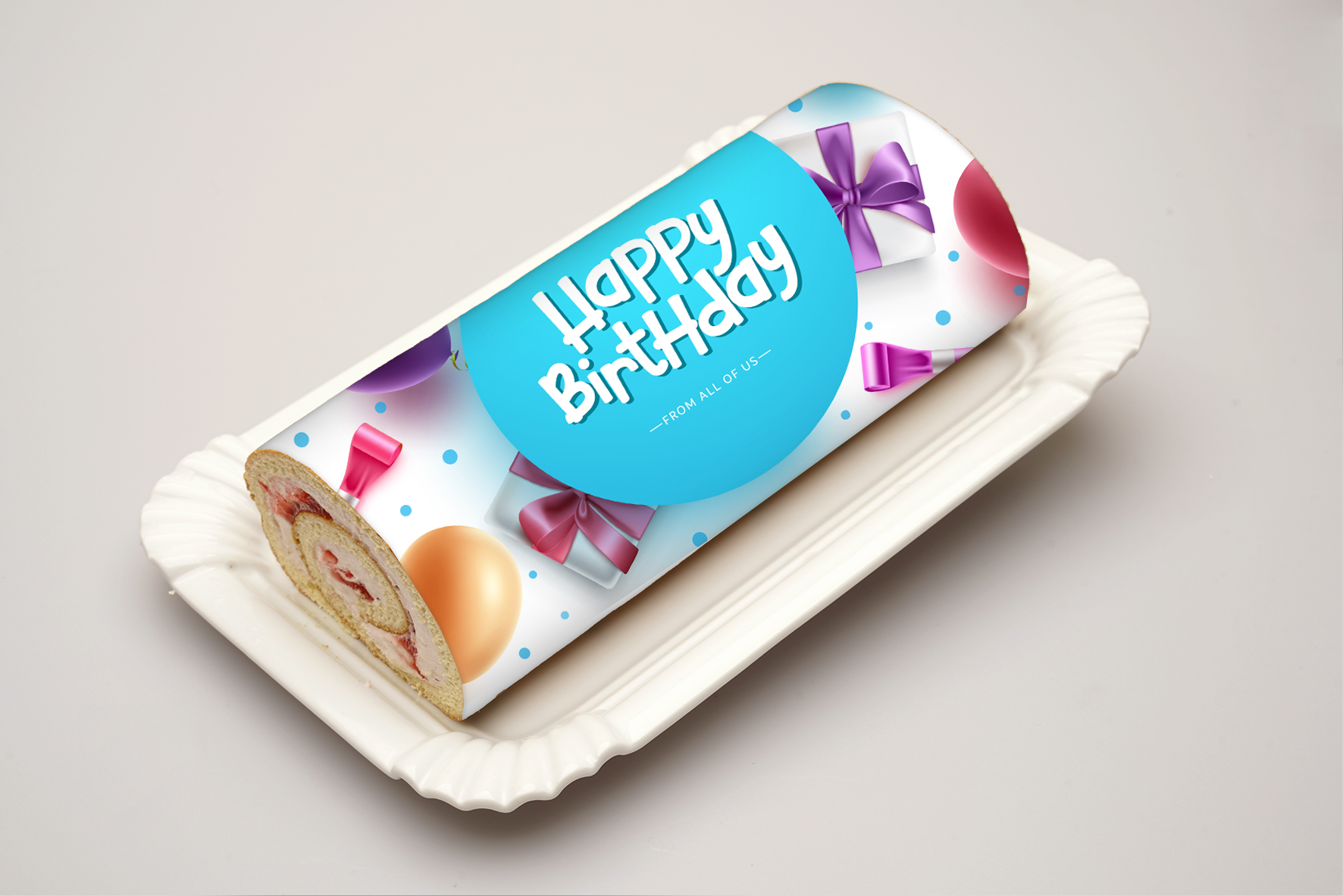 Rouladendekor Geburtstag