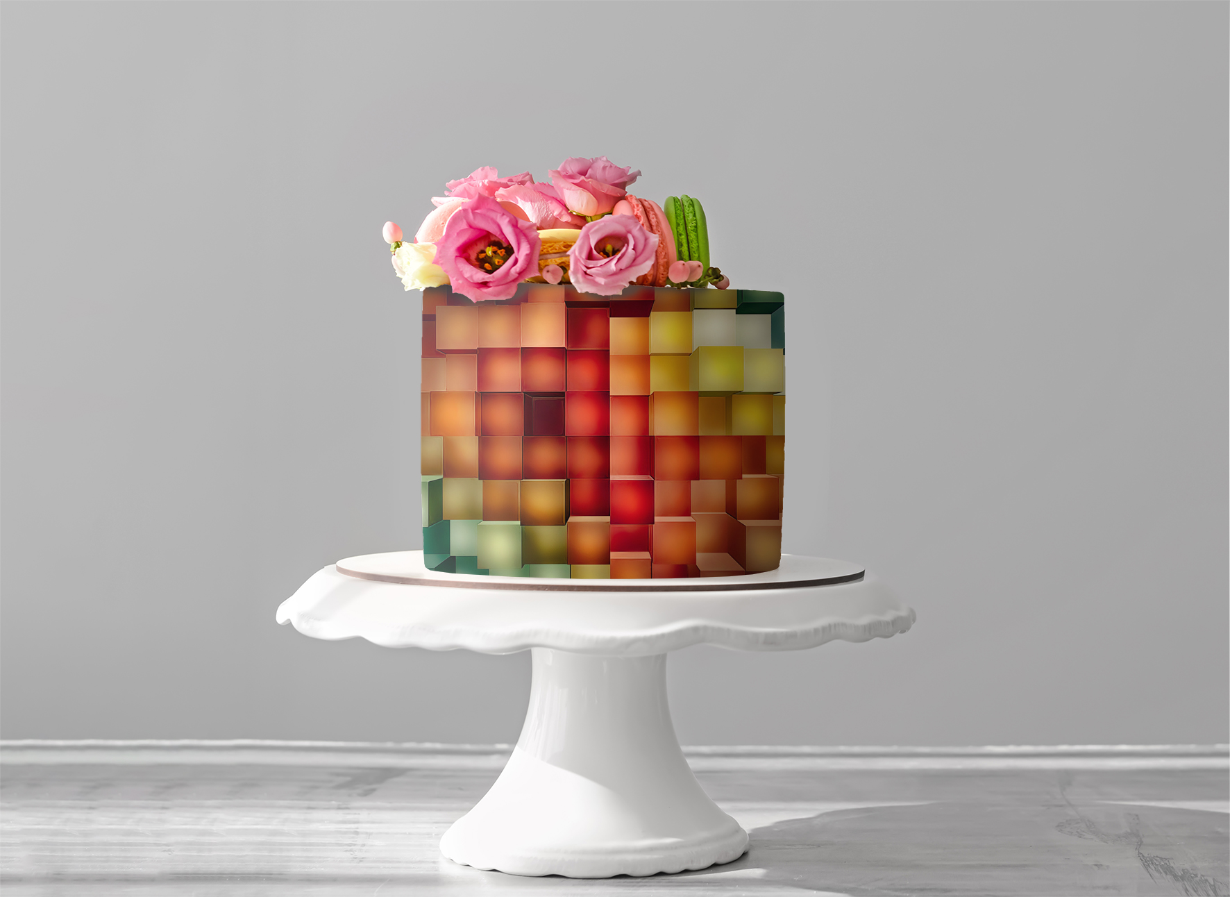 Deko Fondant Mosaik