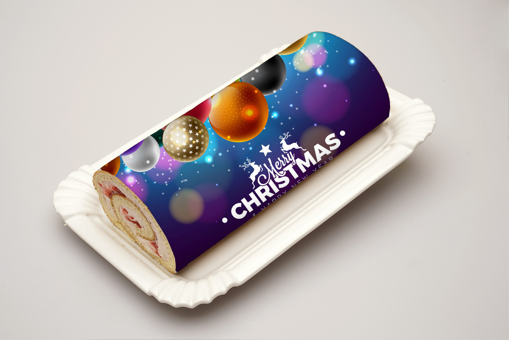 Rouladendekor Weihnachten