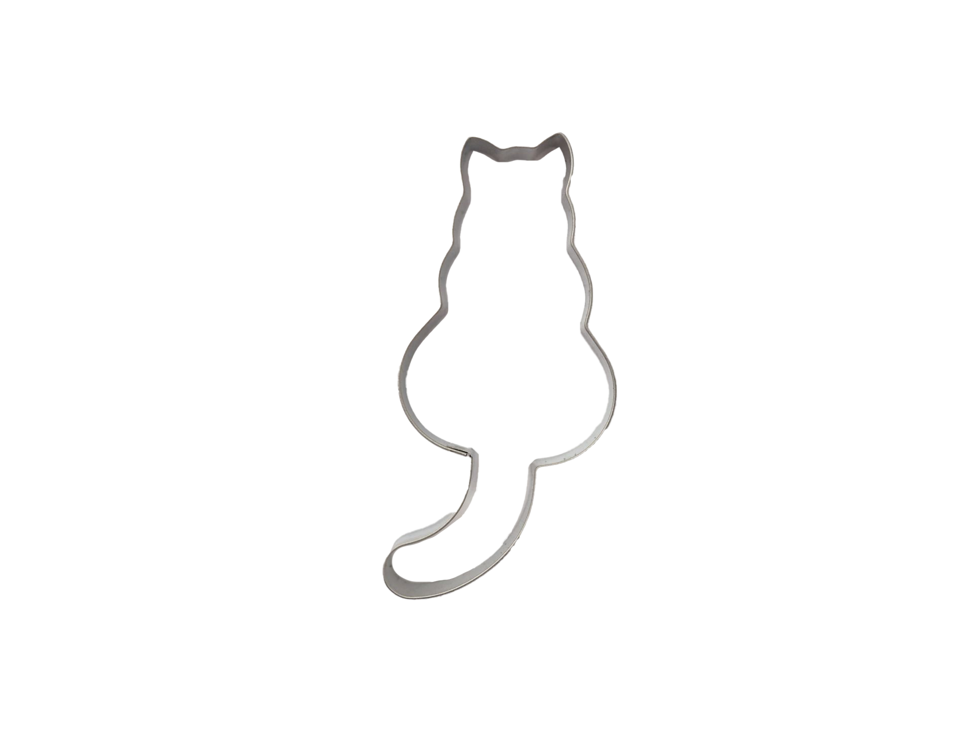 Ausstecher Katze sitzend