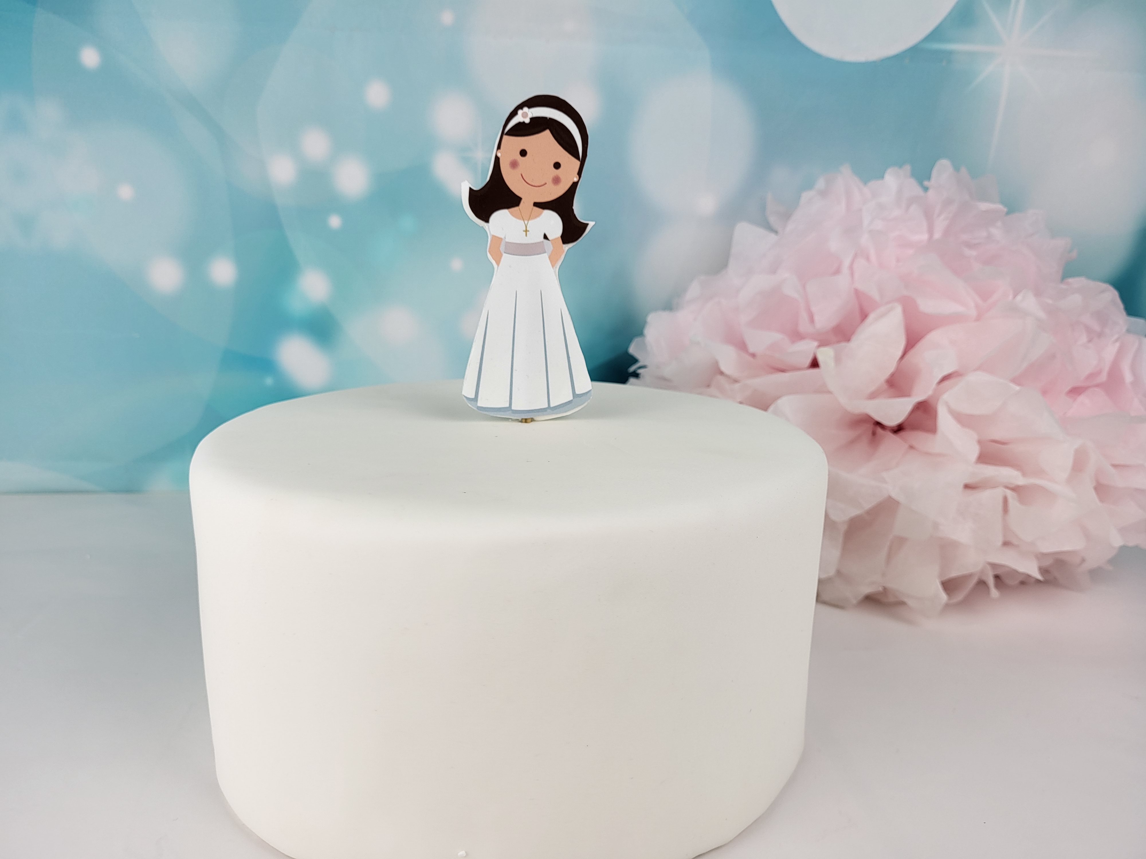 Cake Topper Erstkommunion Mädchen