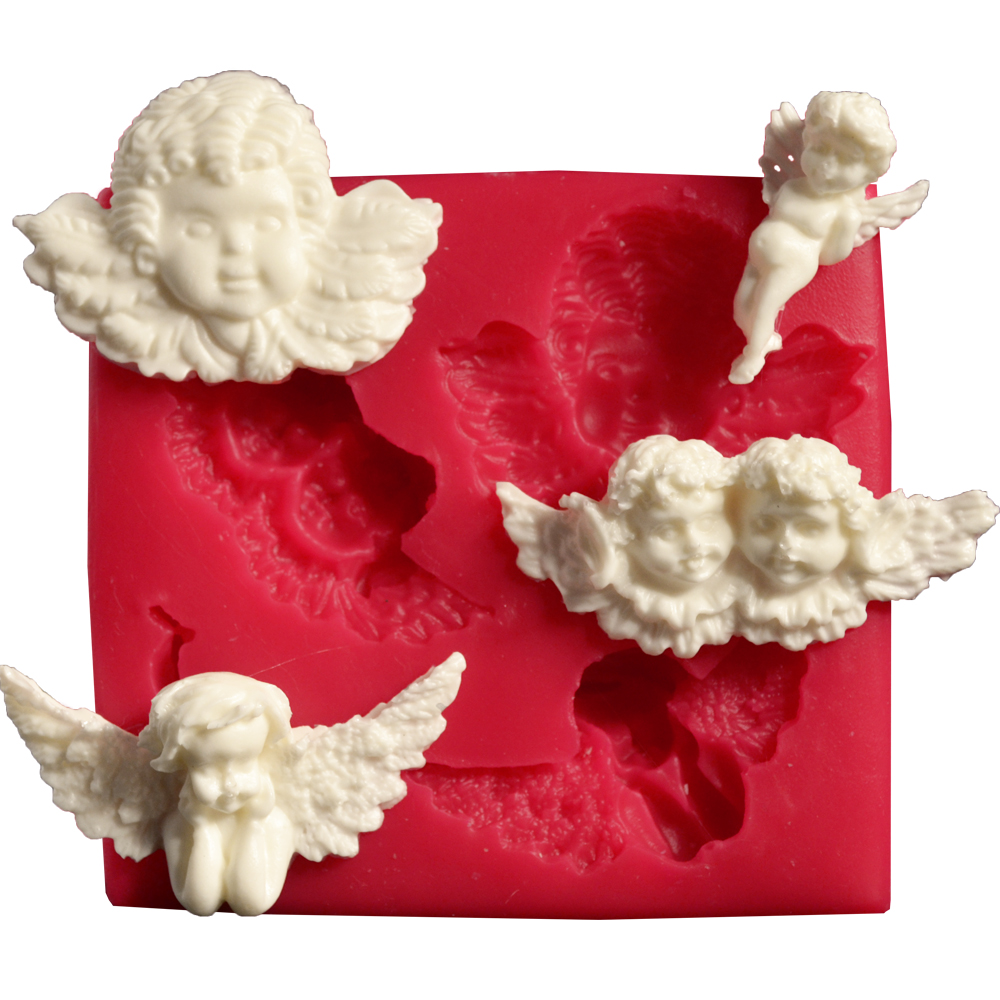 Silikonform Engel
