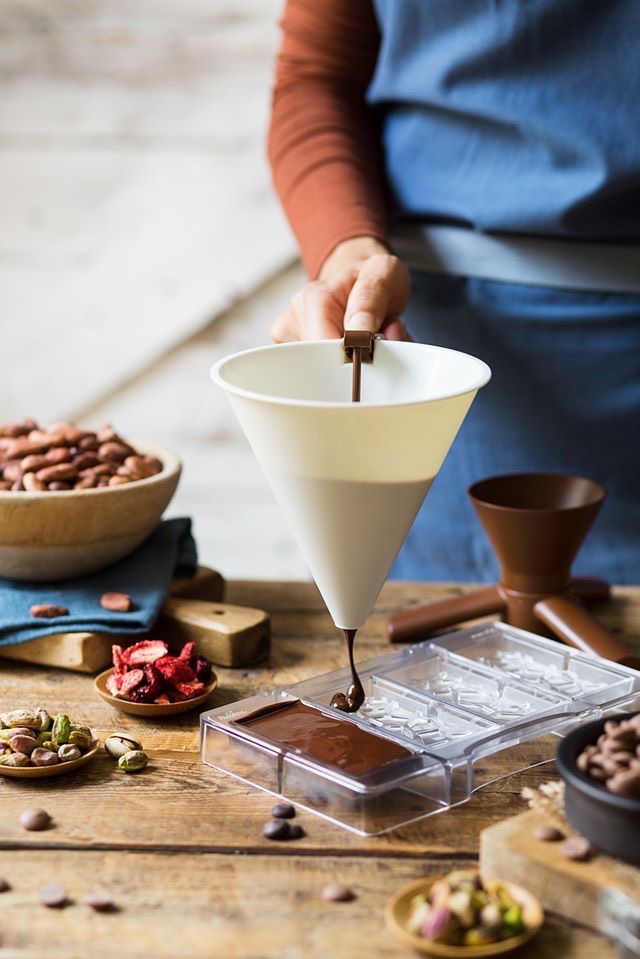 Dosiertrichter Pralinenfüller