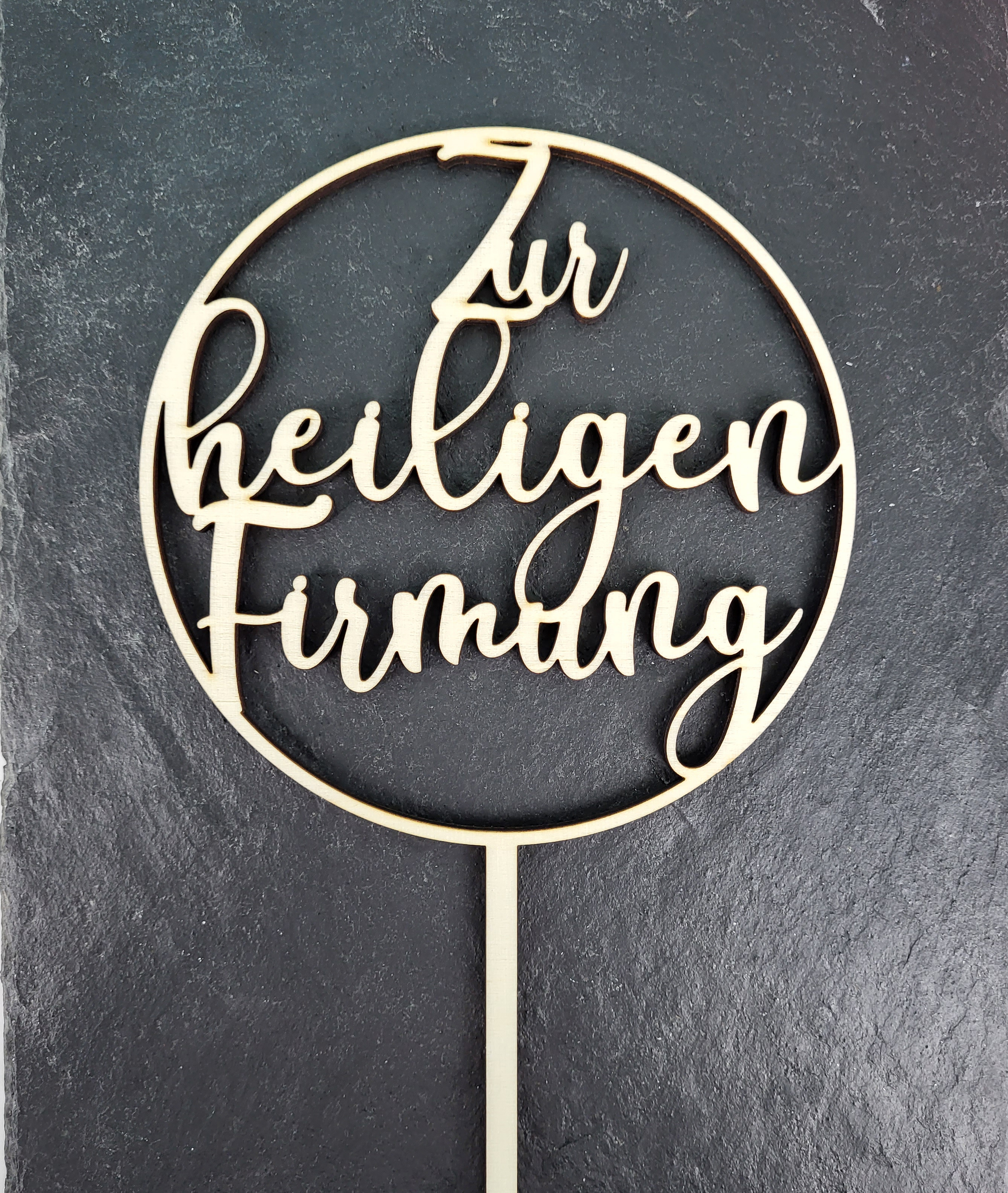 Cake Topper Zur heiligen Firmung