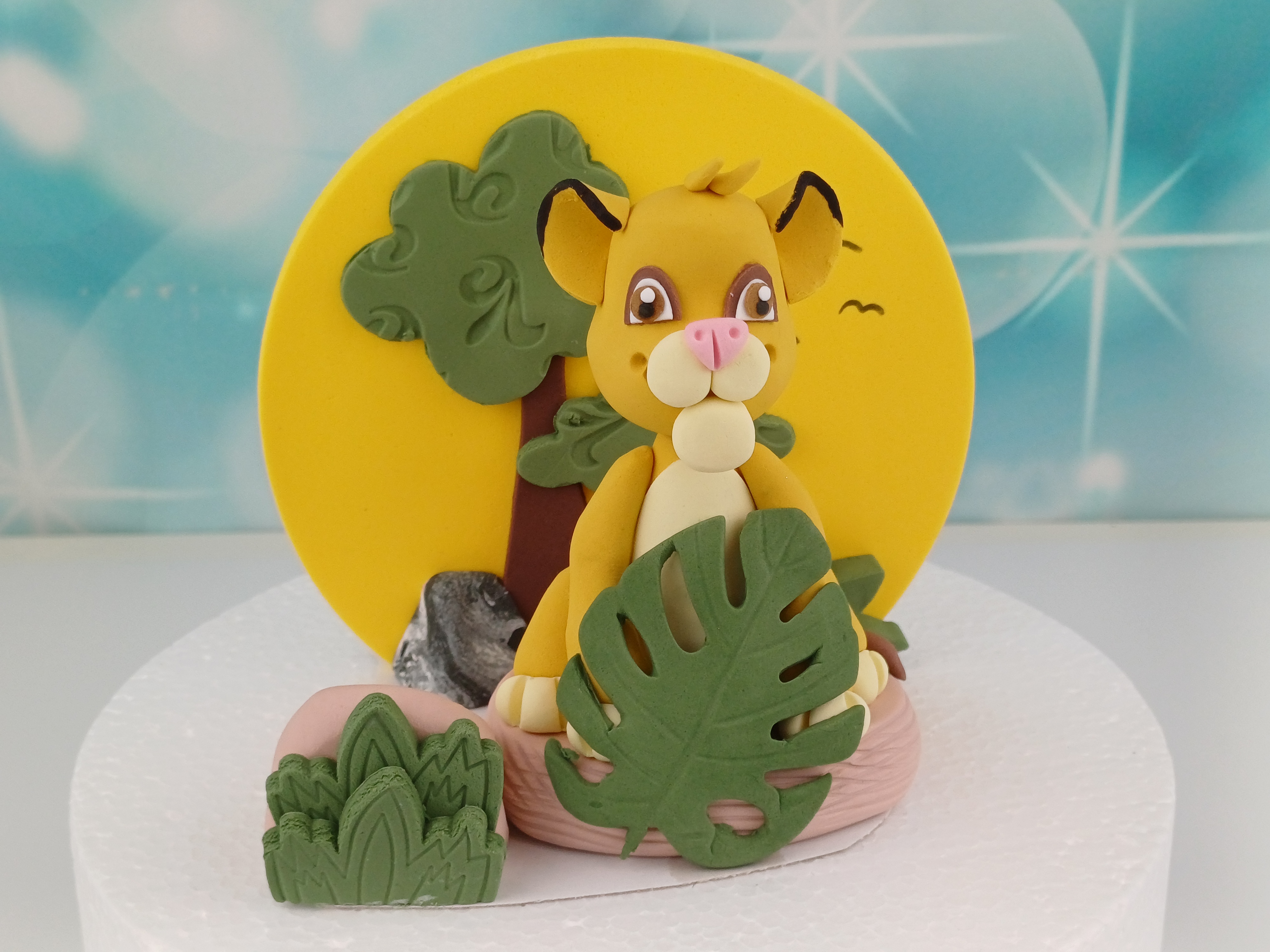 Caketopper Set Löwe 