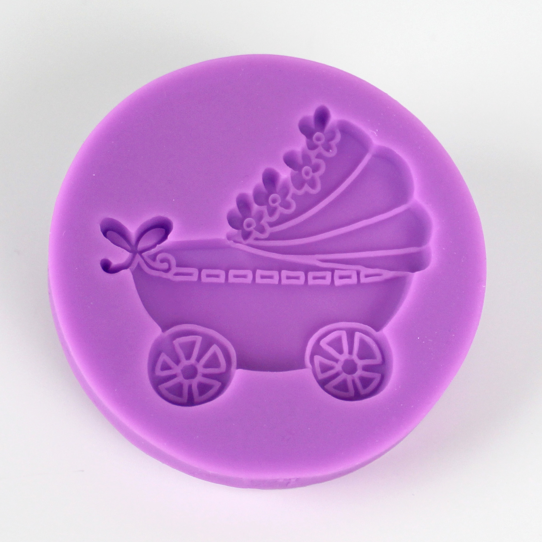 Silikonform Kinderwagen