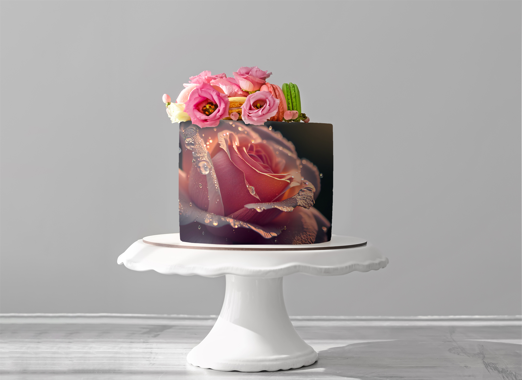 Deko Fondant  Rose