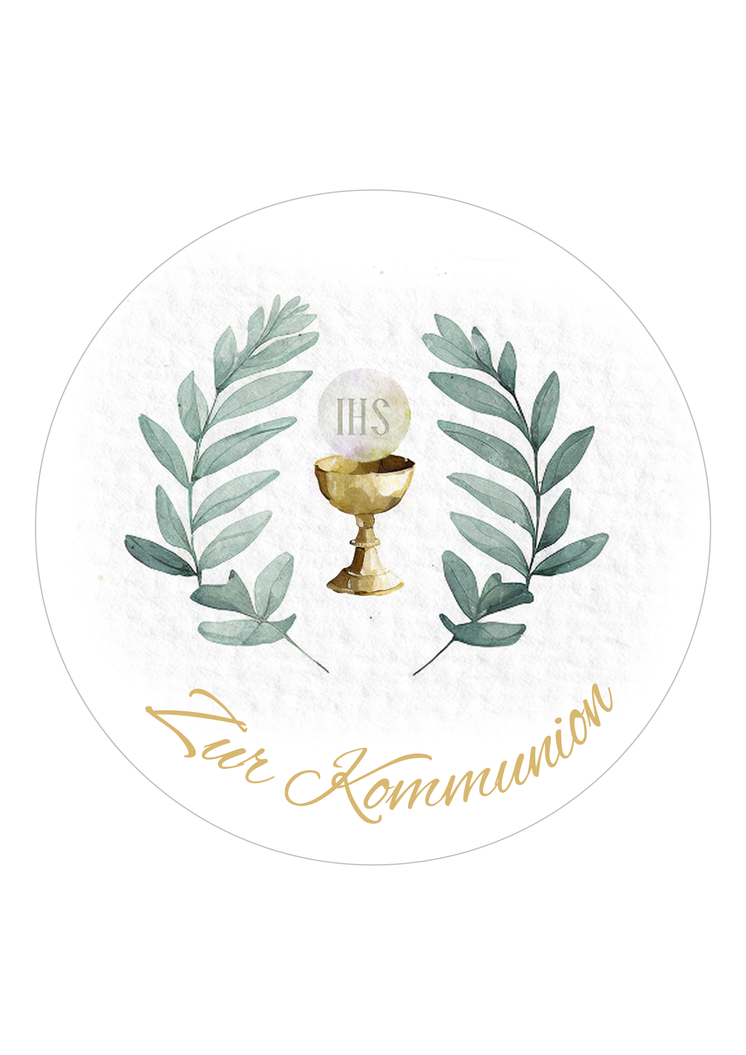 Muffinaufleger Erstkommunion    