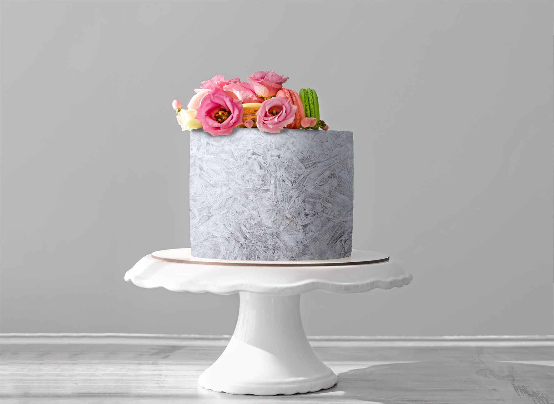 Deko Fondant Eiskristall