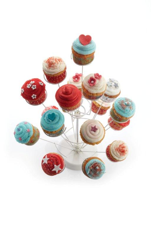 Spiralbaum für Cupcakes