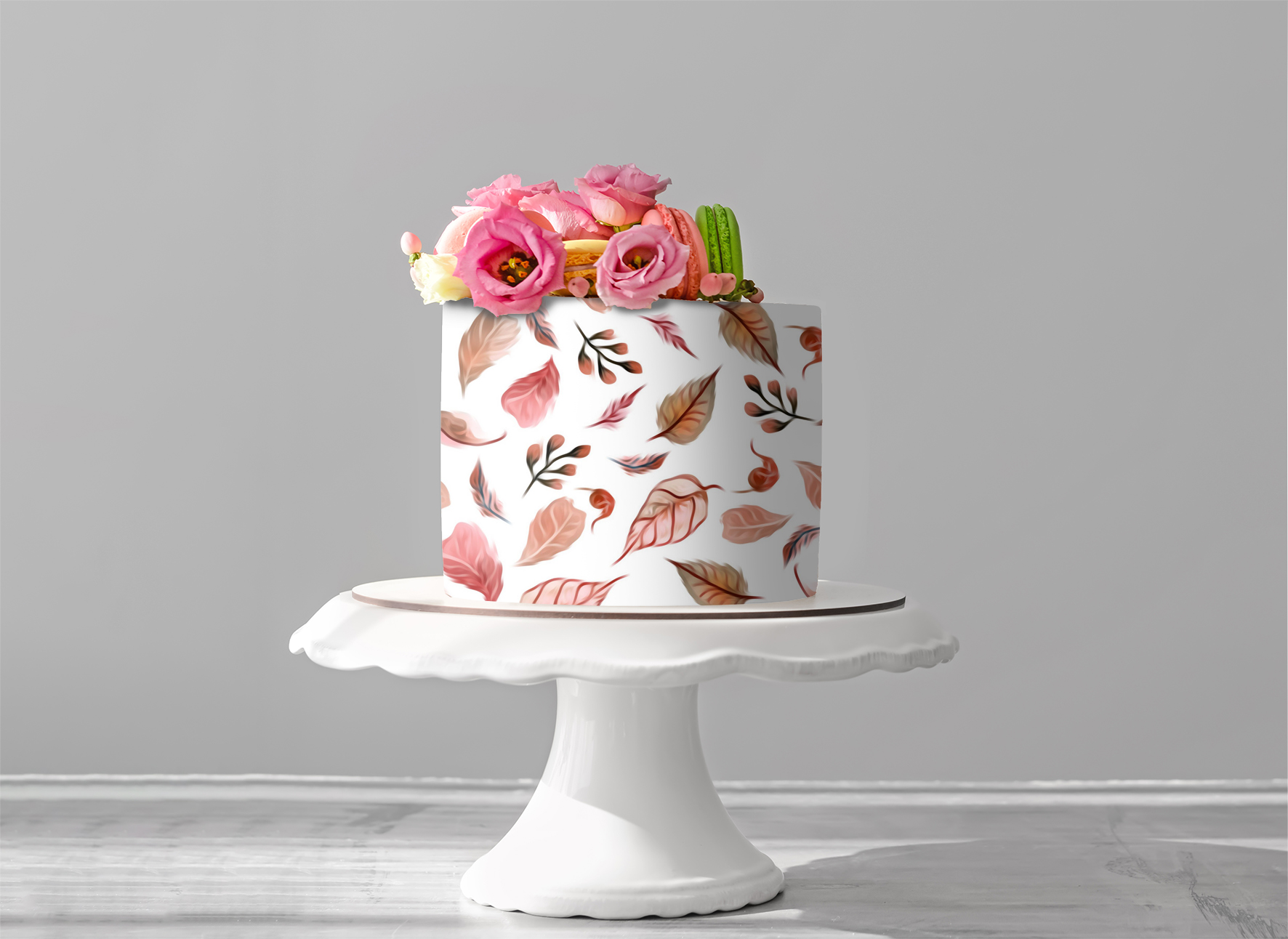 Deko Fondant Blätter