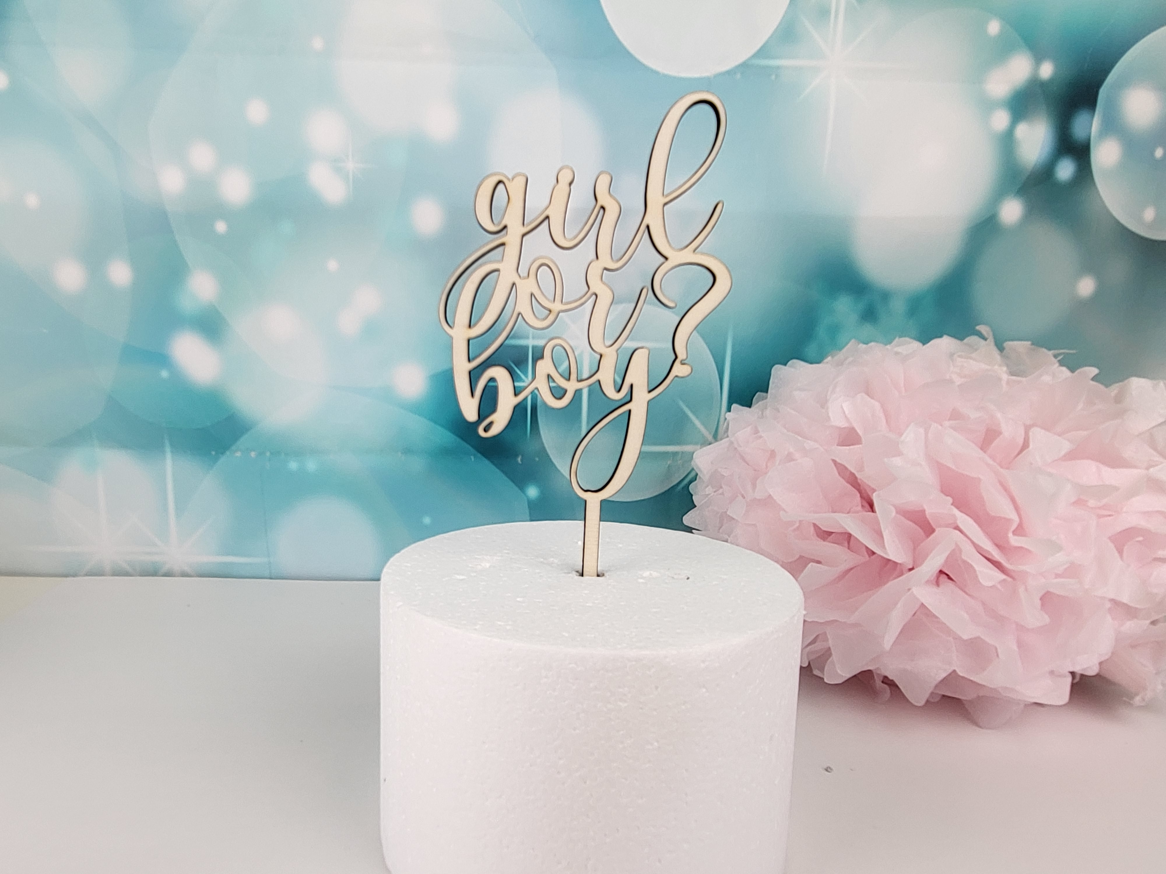 Cake Topper Girl or Boy