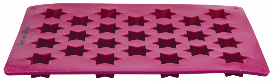 Silkonbackform Zimtsternchen