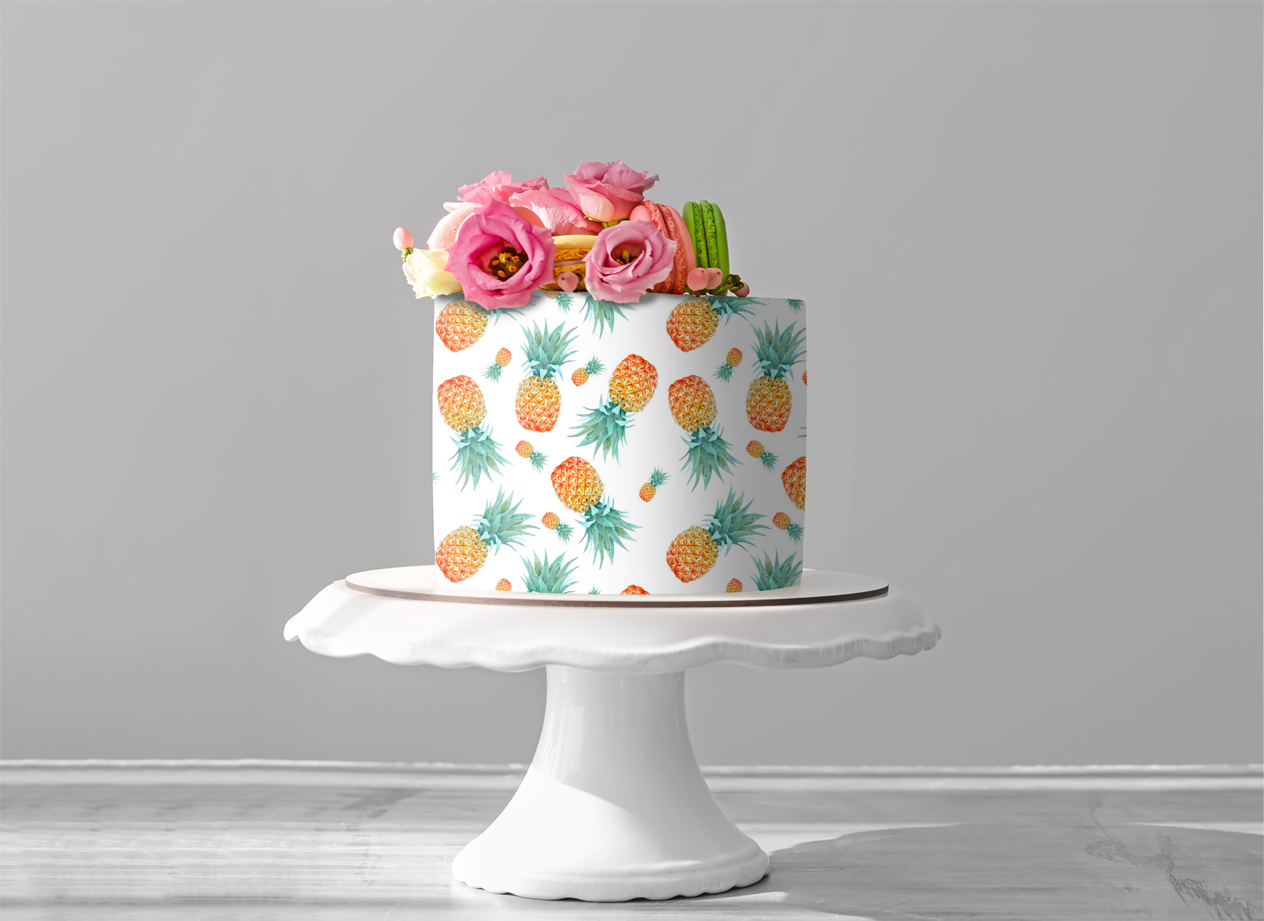 Deko Fondant Ananas