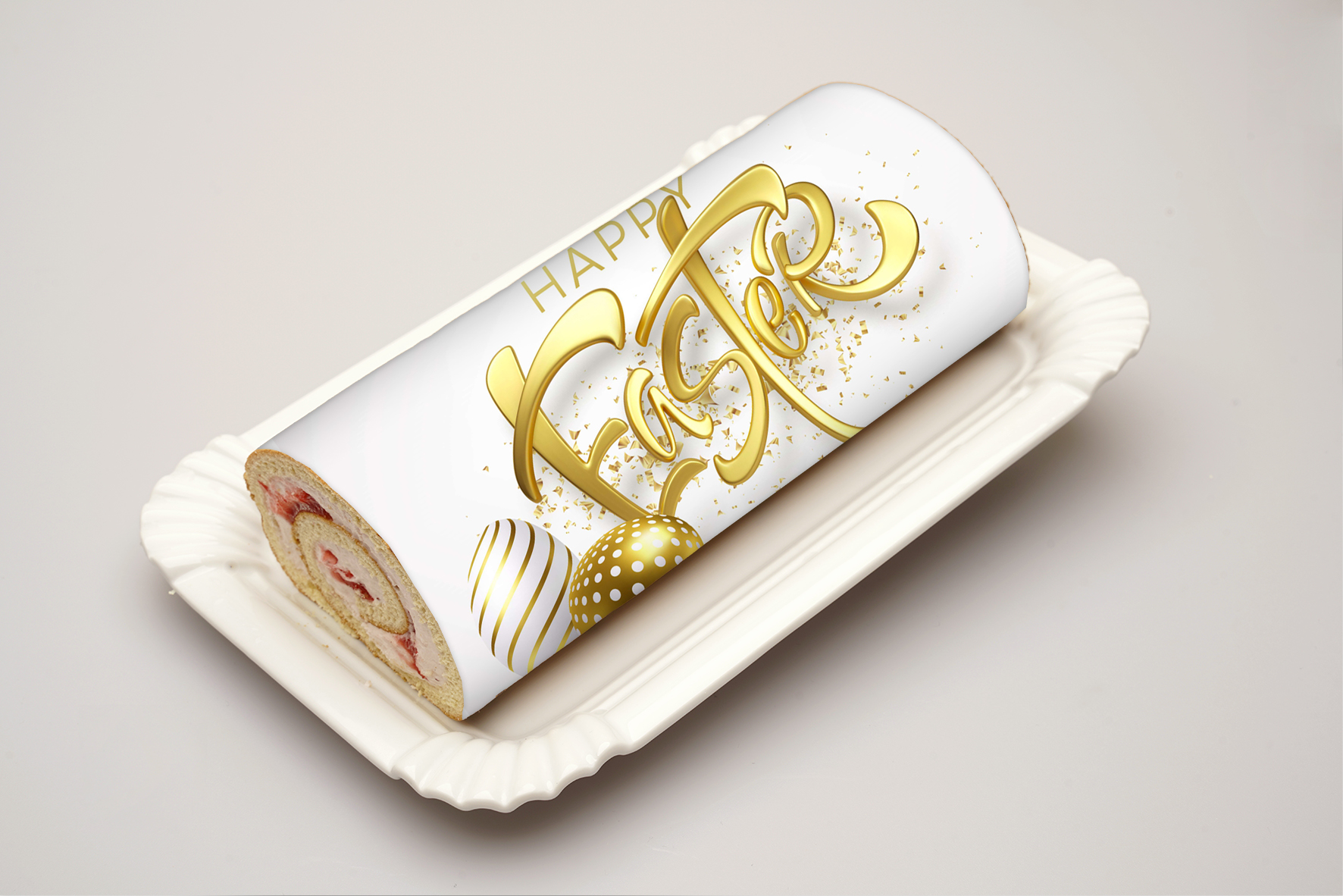 Rouladendekor Happy Easter