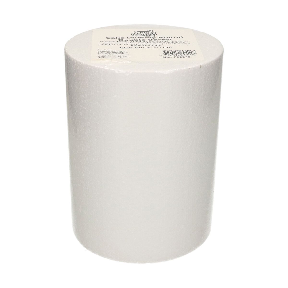 Dummy rund Ø 15 cm x 20 cm