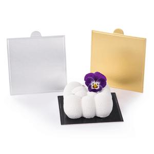 Quadratische Unterlage Gold 10 Stk/Pkg