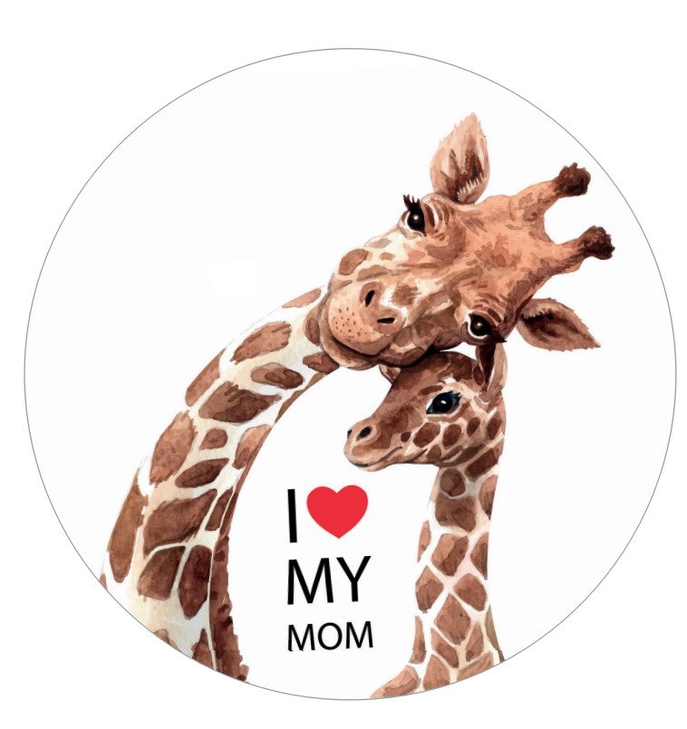 Tortenaufleger Giraffe