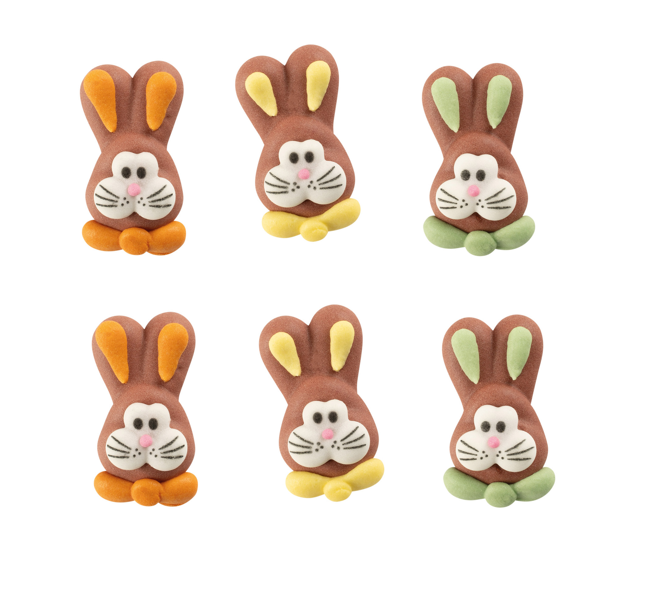 Zuckerdeko Osterhasen 6 Stück