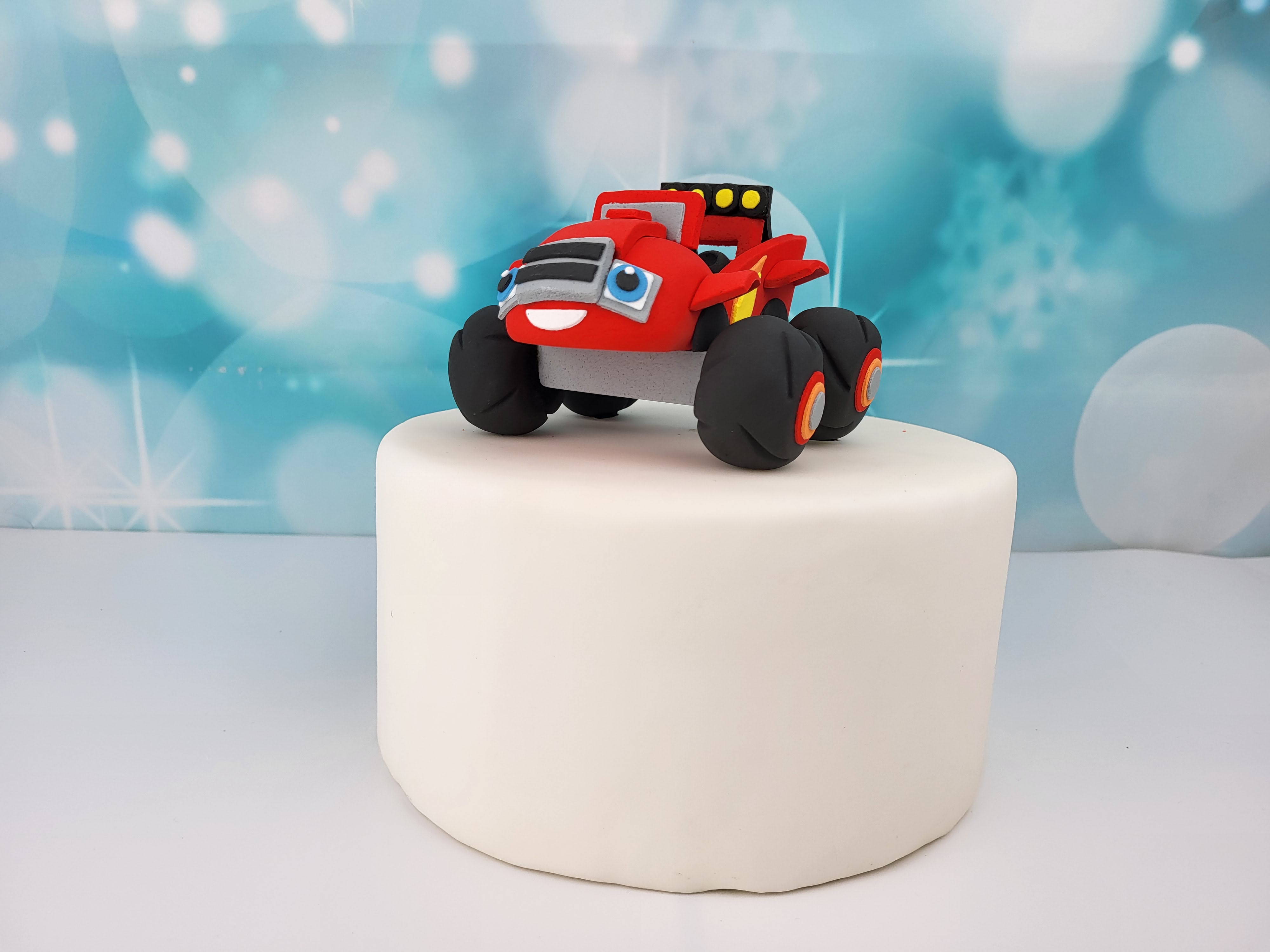 Tortenfigur Monster Truck Auto Quad XXL