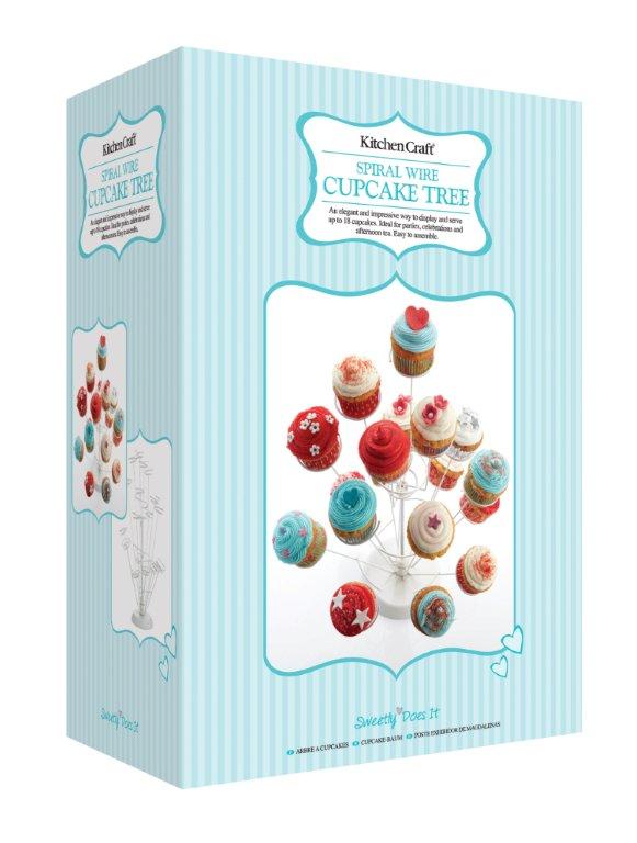 Spiralbaum für Cupcakes