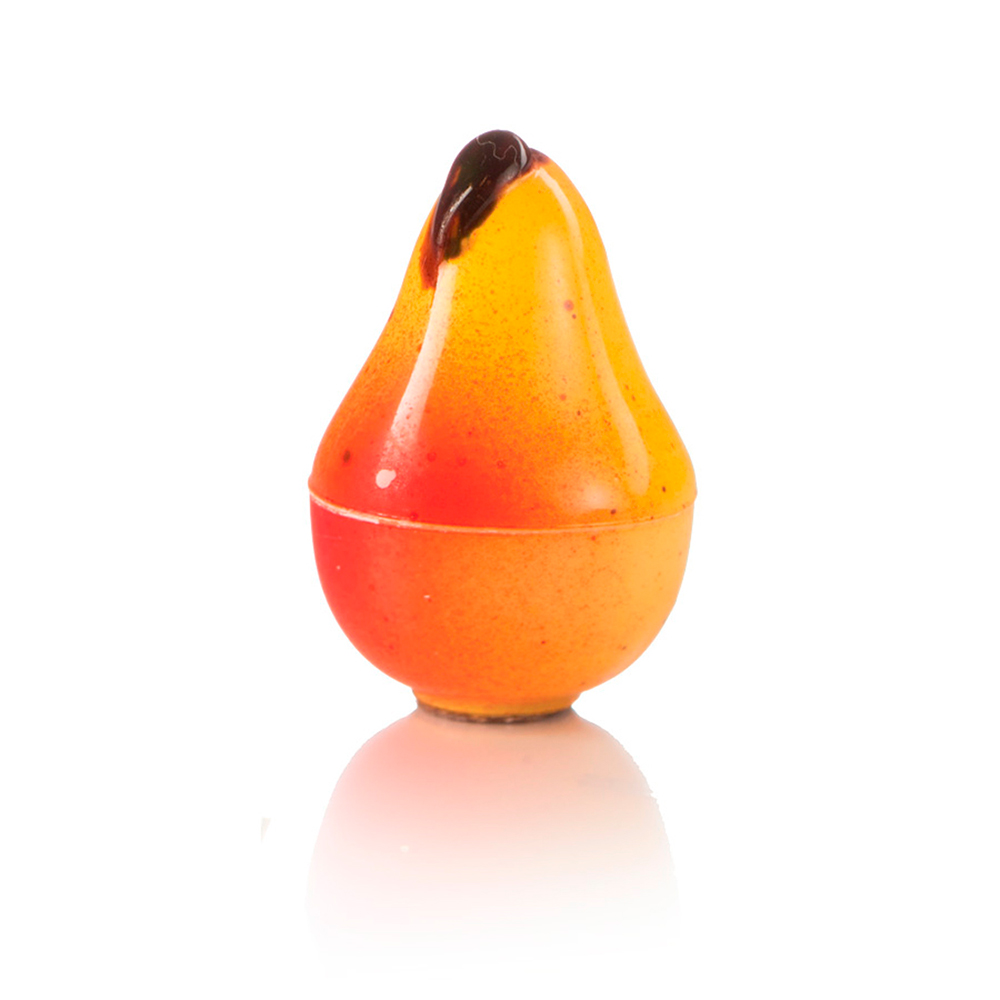 Pralinengussform Birne 3D