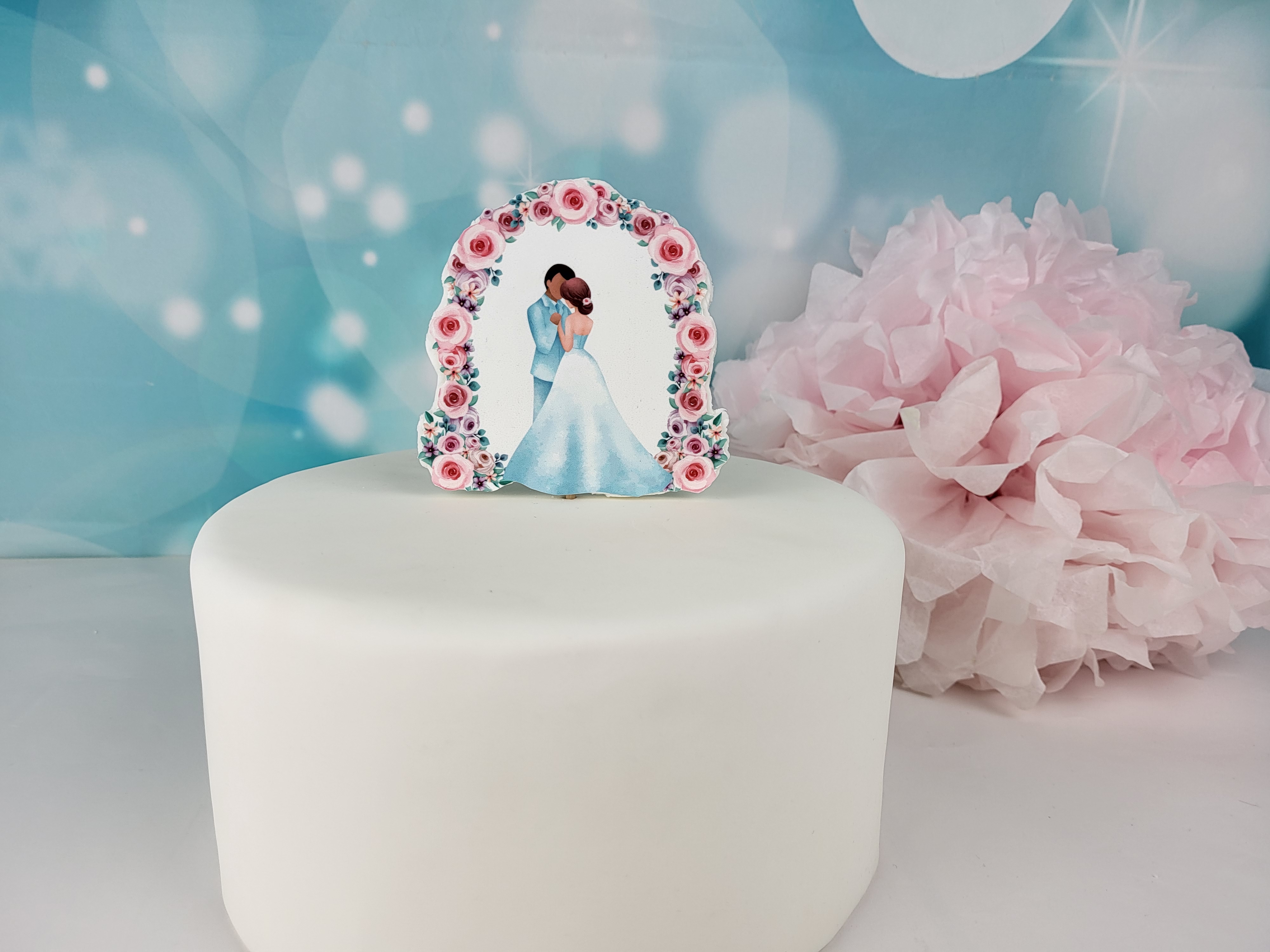 Cake Topper Brautpaar