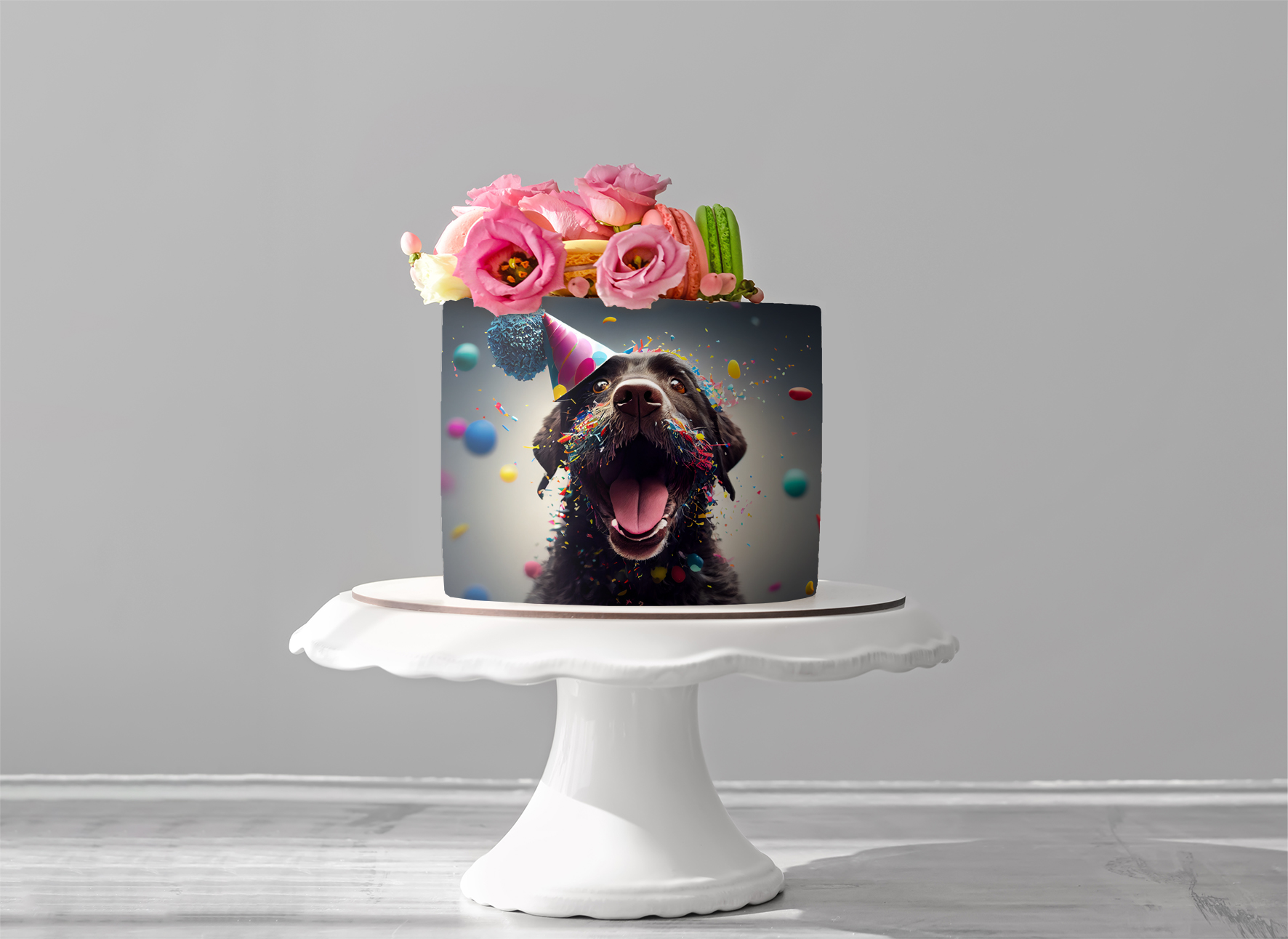 Deko Fondant Hund 