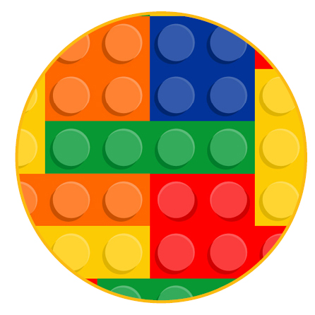 Muffinaufleger Bausteine