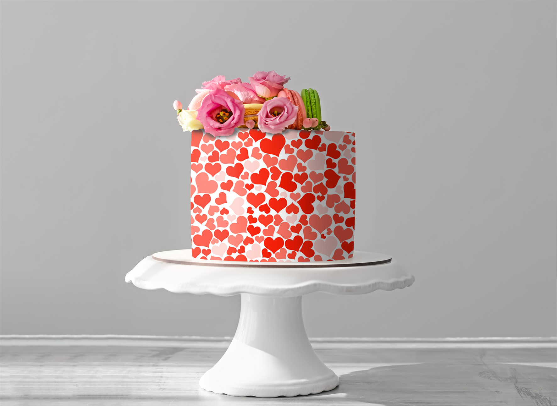 Deko Fondant | Herzen klein