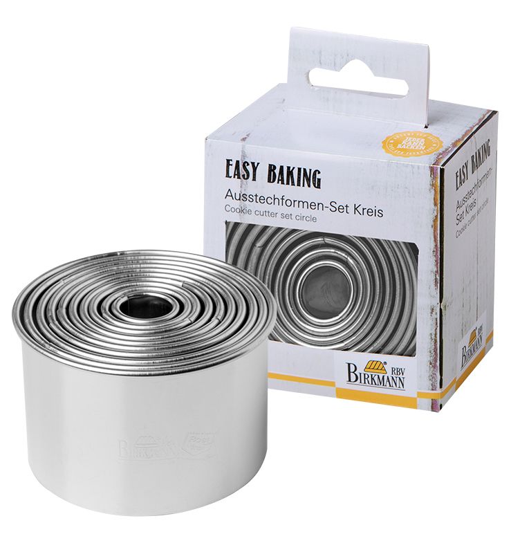 Ausstecher Set Kreis | 10 Teile
