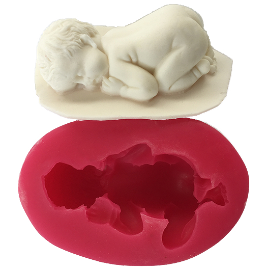 Silikonform Baby gross