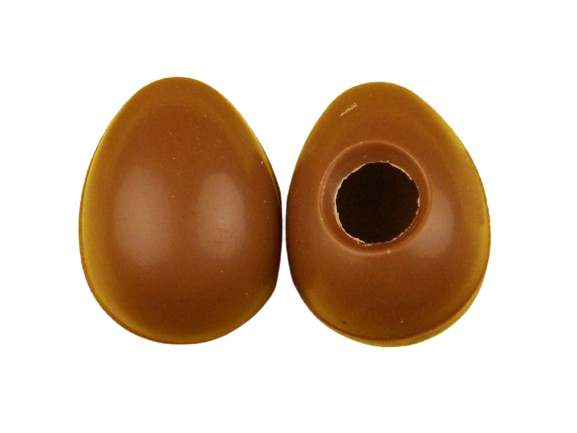 1 Folie Hohlkörper Mini-Eier Vollmilch