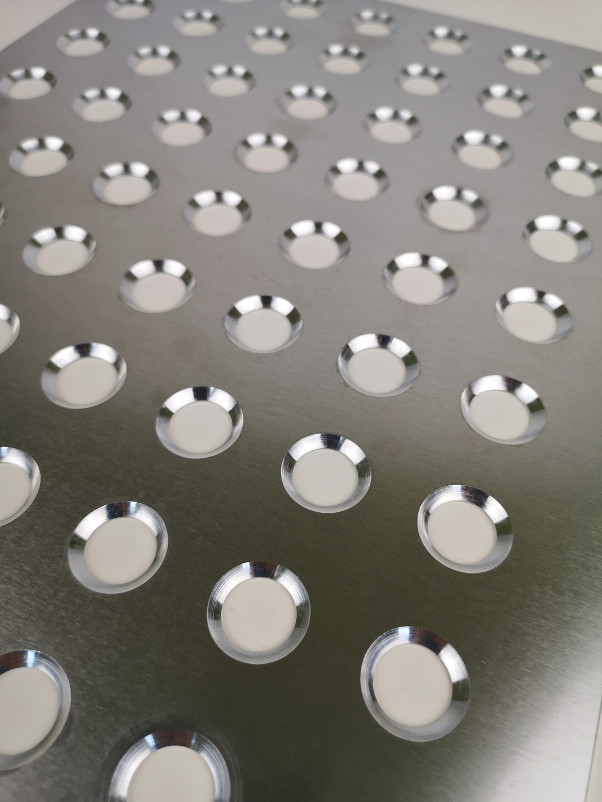 Schließschablone für Hohlkugeln