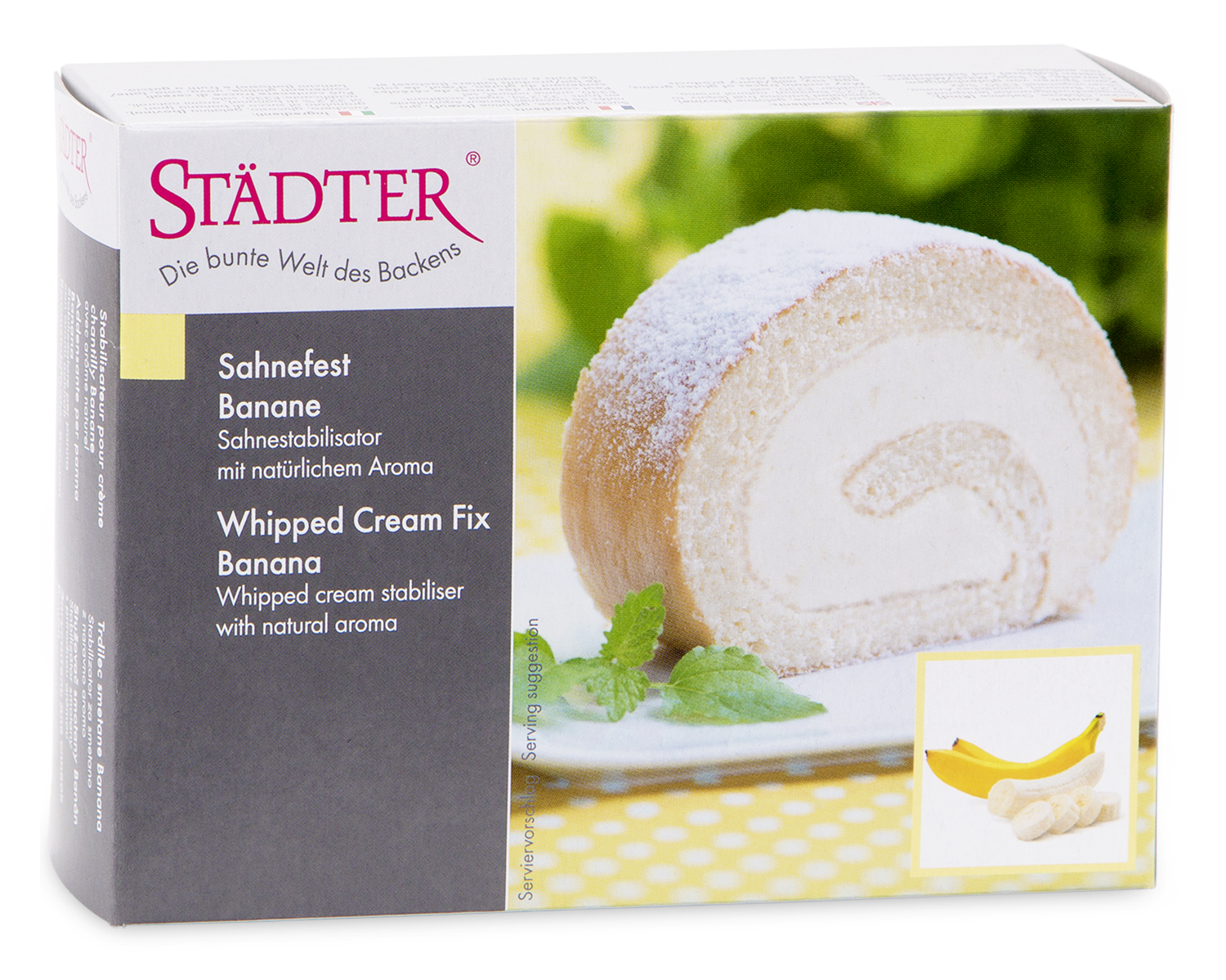 Sahnefest Banane Pulver
