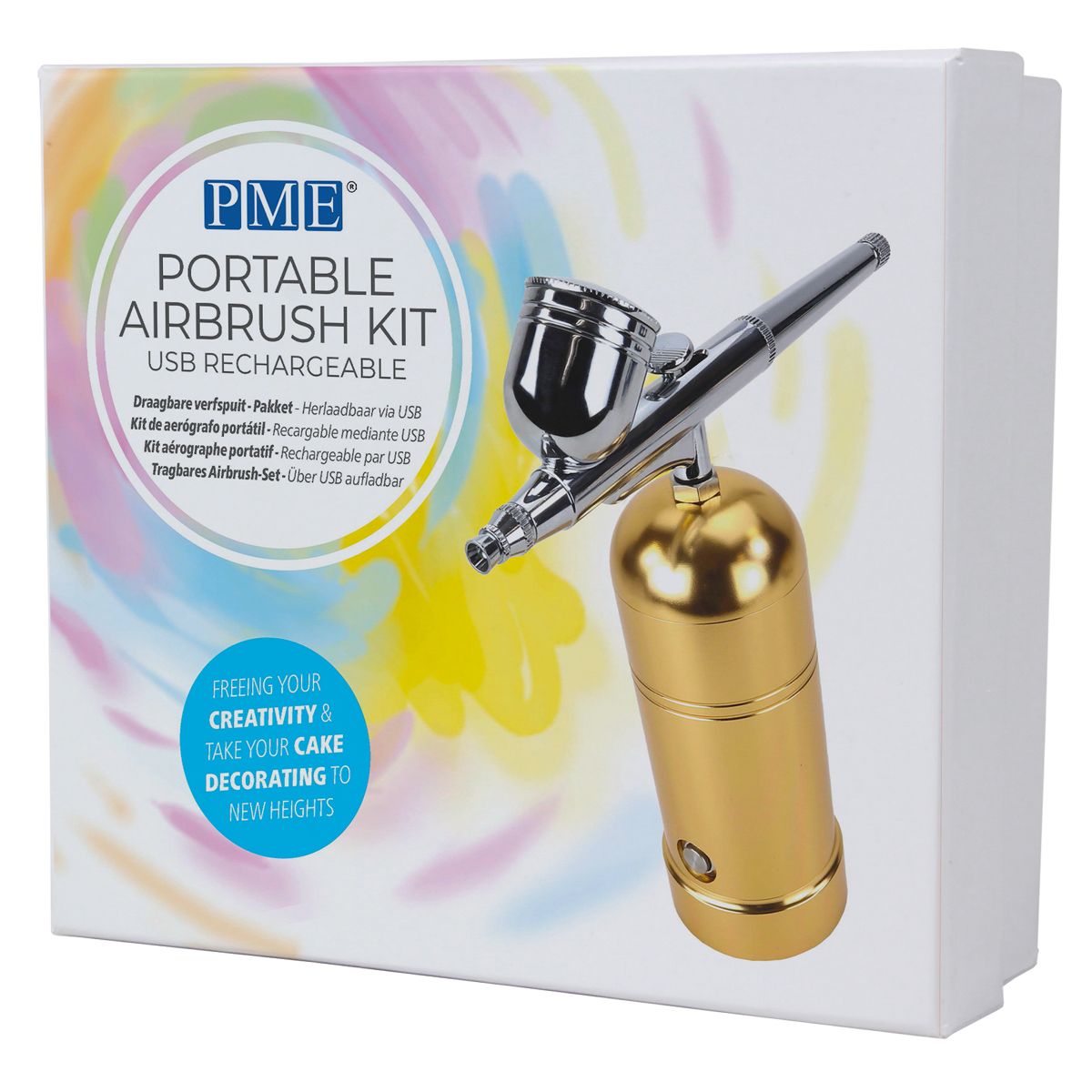 PME Tragsbares Airbrush Kit Gold