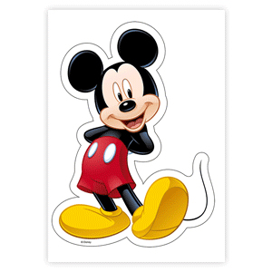 Tortendekoration Oblaten Aufleger Mickey Maus