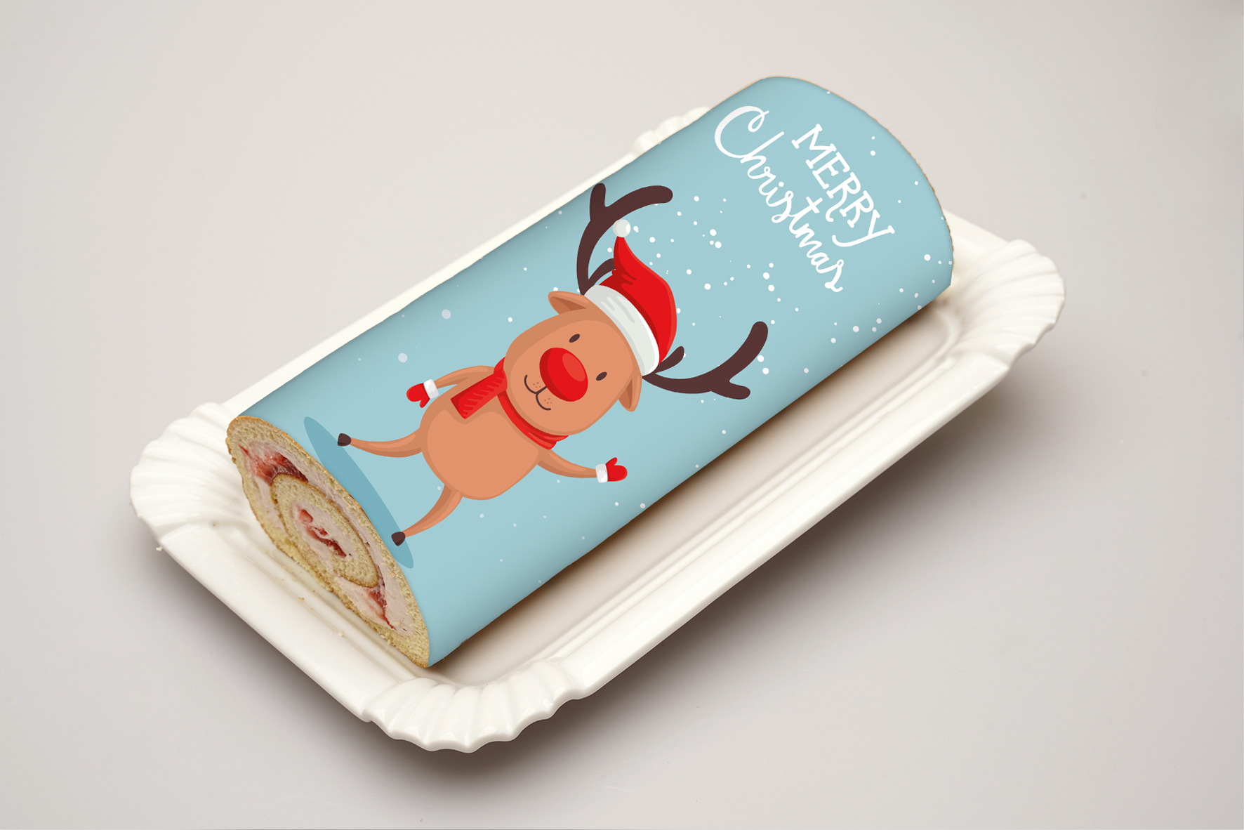 Rouladendekor Weihnachten