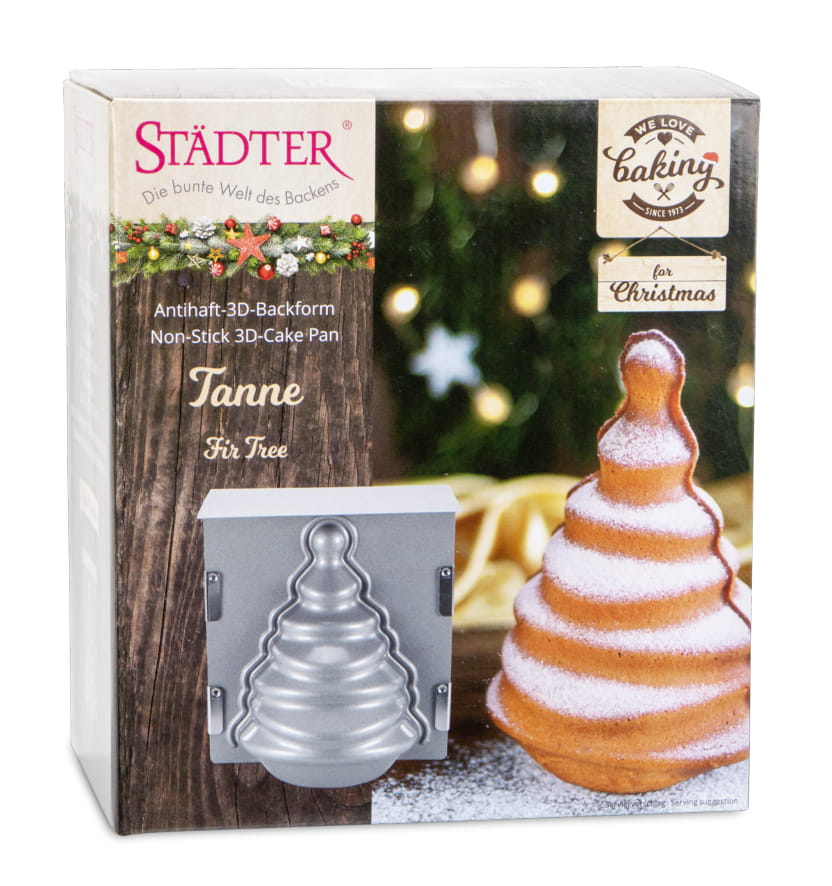 we love baking Tanne – 3D-Backform