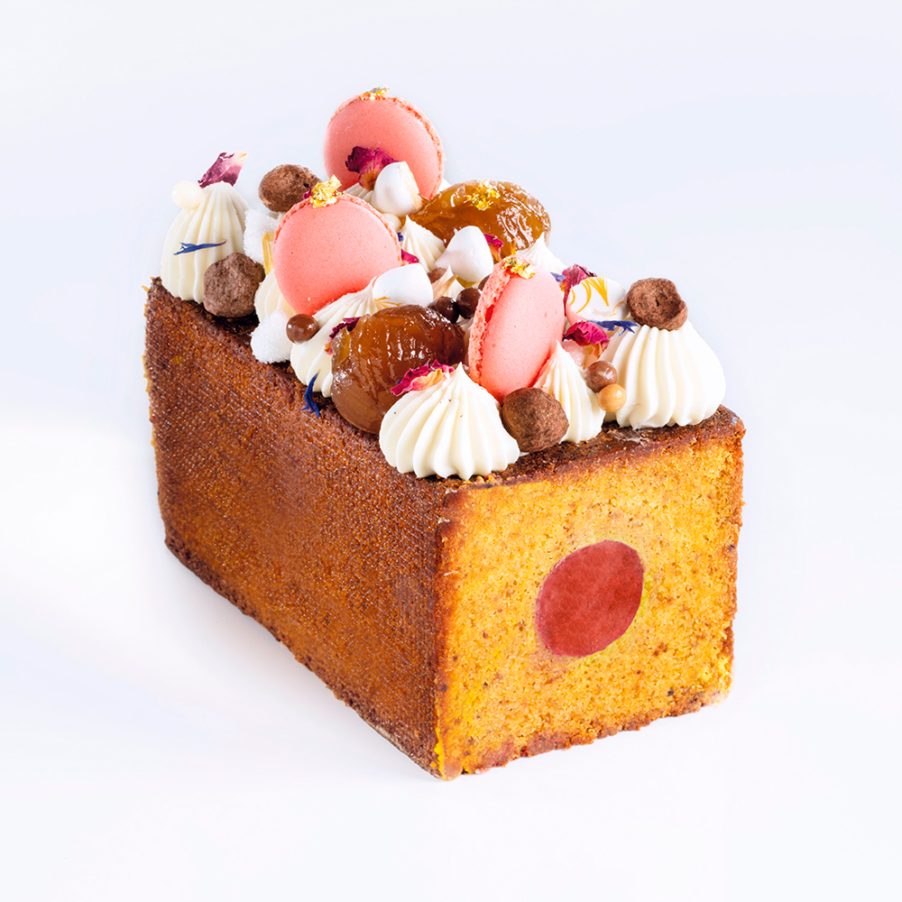 Geometrische Kuchenform Carrè - Travel cake