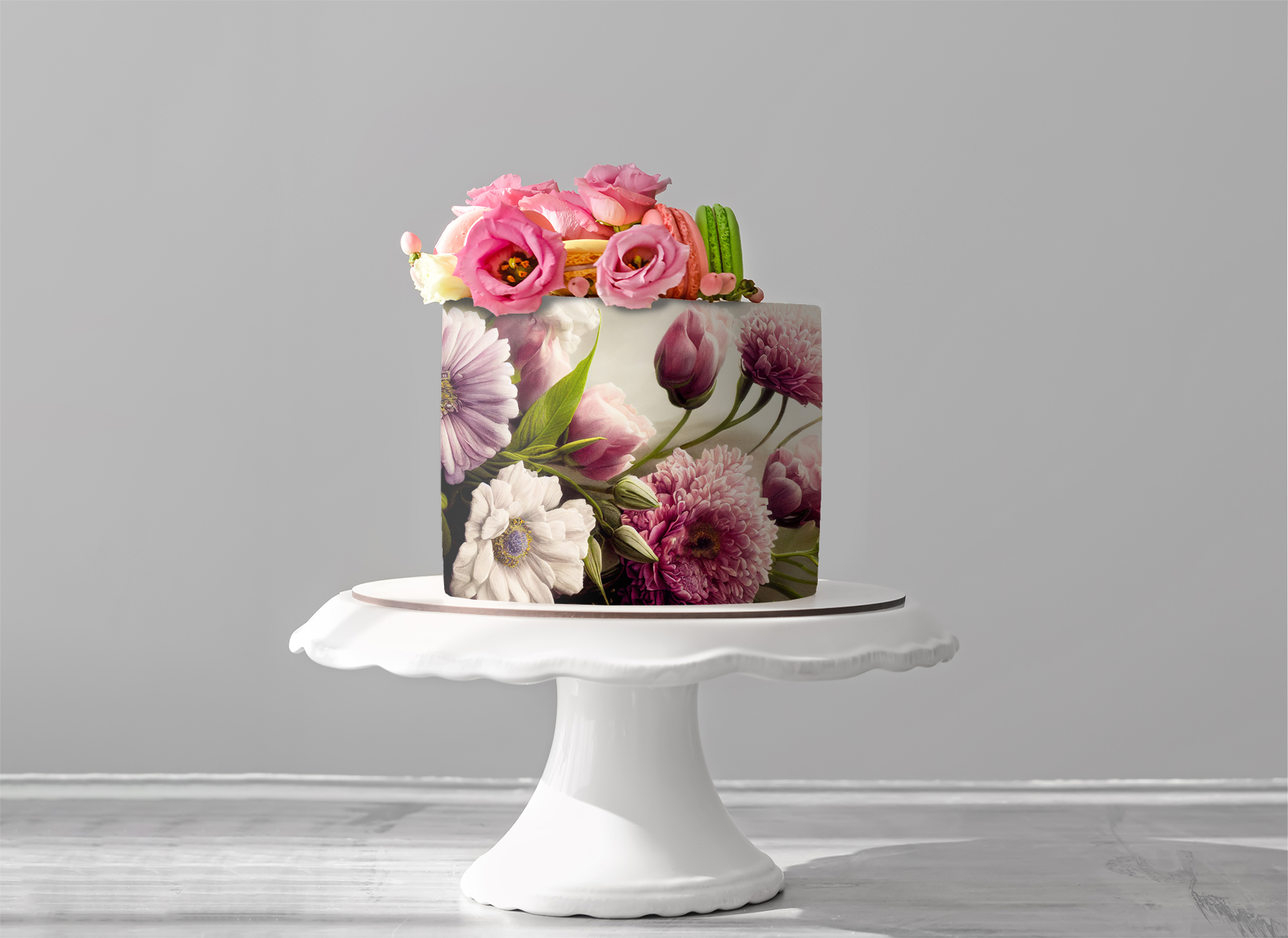 Deko Fondant  Blumen
