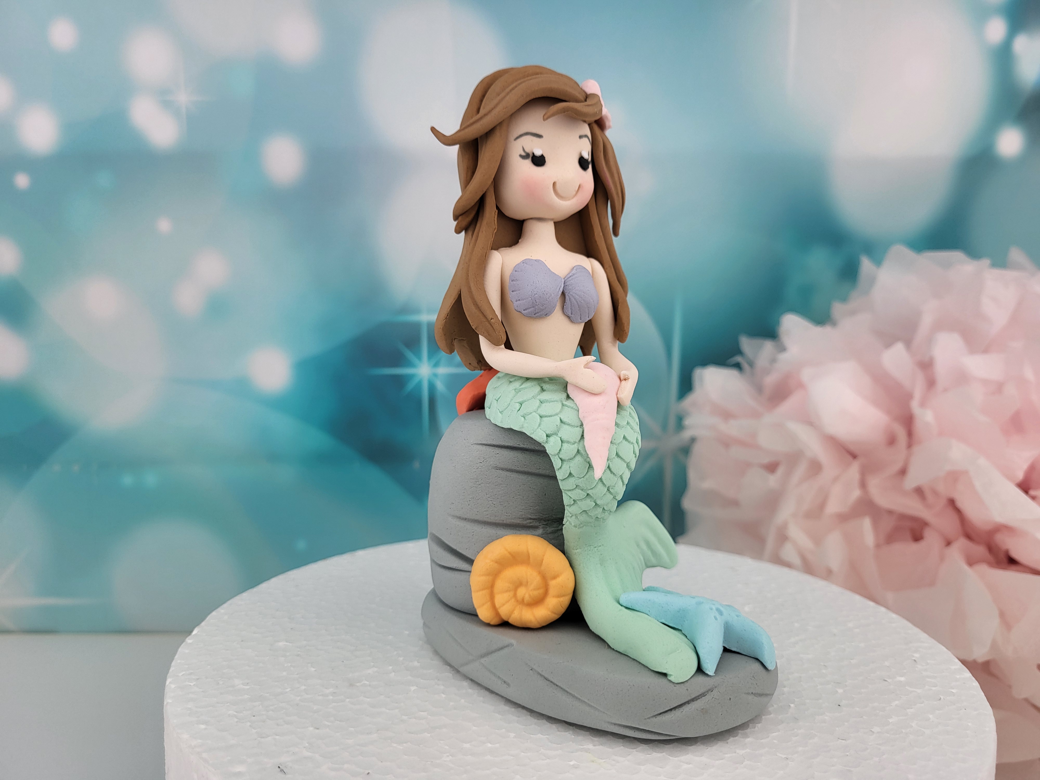 Tortenfigur Meerjungfrau