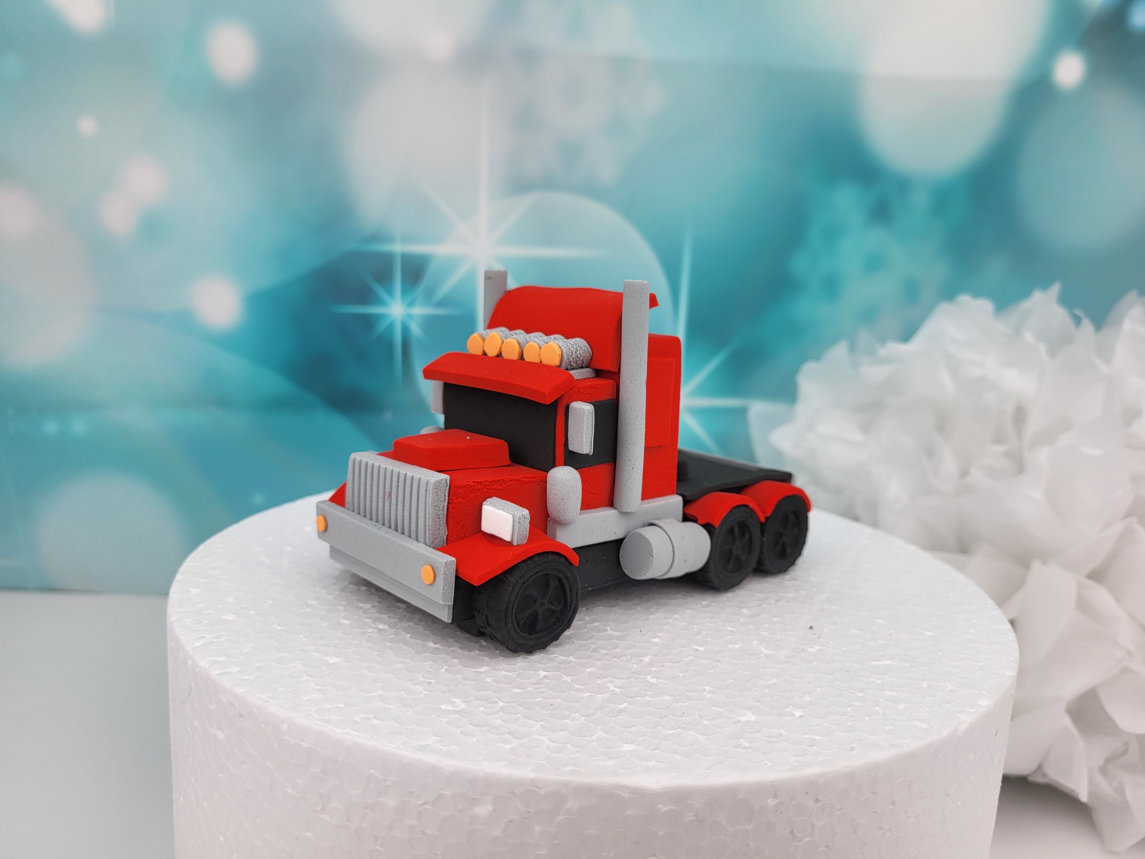 Tortenfigur LKW Sattelzugmaschine