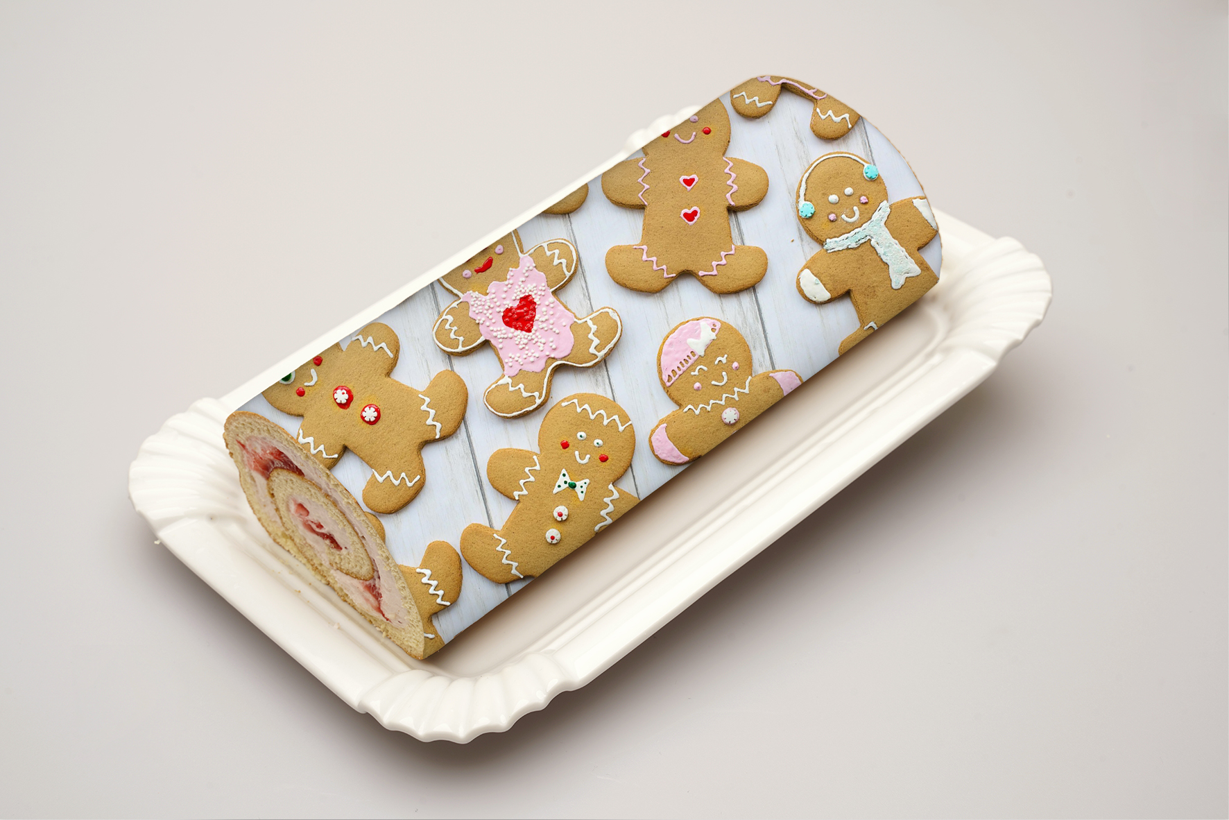 Rouladendekor Lebkuchenmännchen