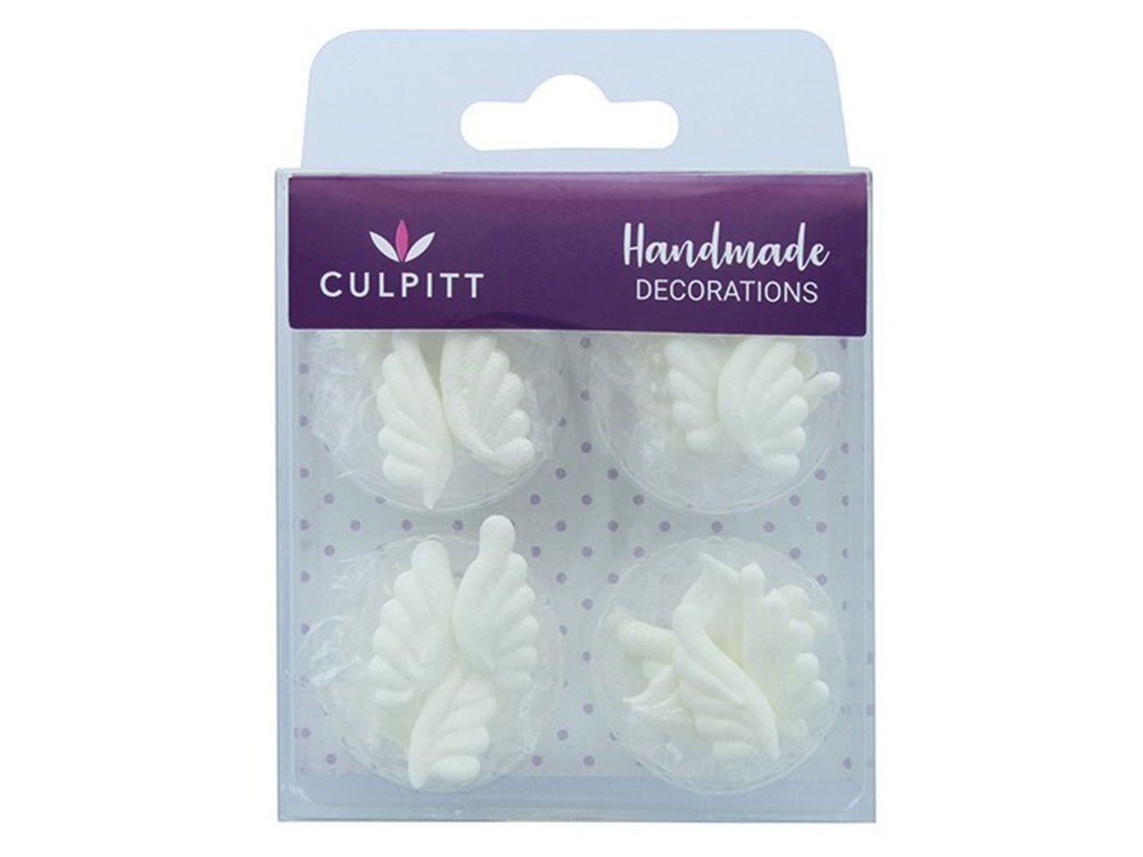 Zuckerdekoration Engelsflügel