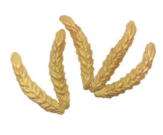 Zuckerdekoration Getreide-Ähre gold