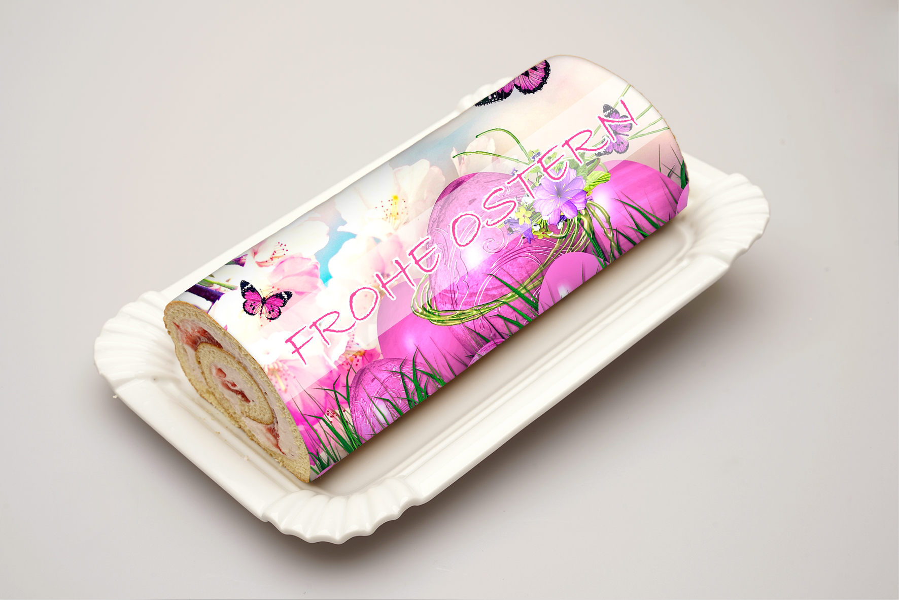 Rouladendekor Frohe Ostern