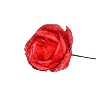 Wafer Paper Rose rot handgemacht