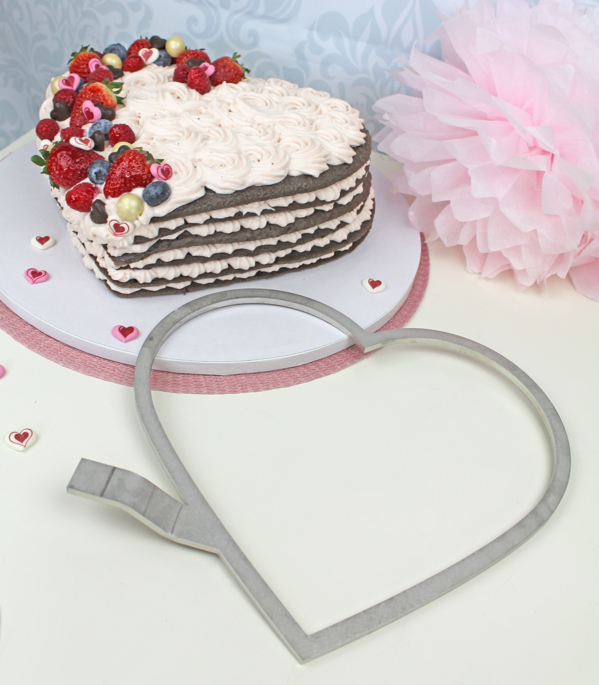 Dobos Streichrahmen Herz